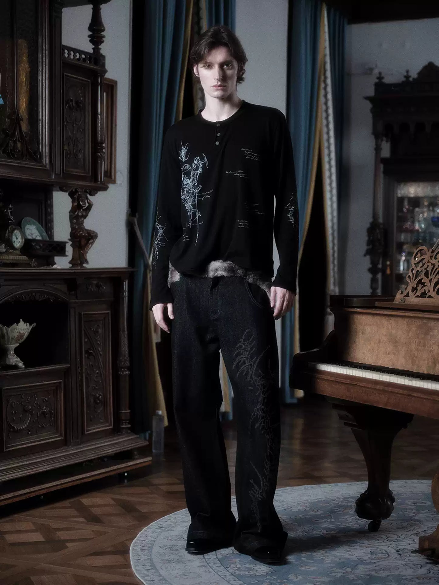 Aria Long-Sleeve Henley