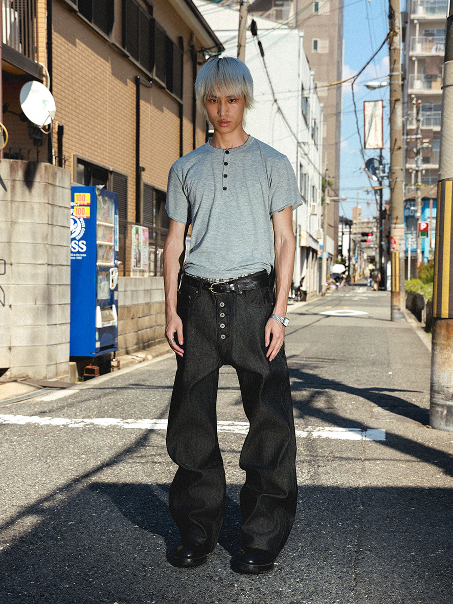 14oz 5-Button-Fly Selvedge Denim